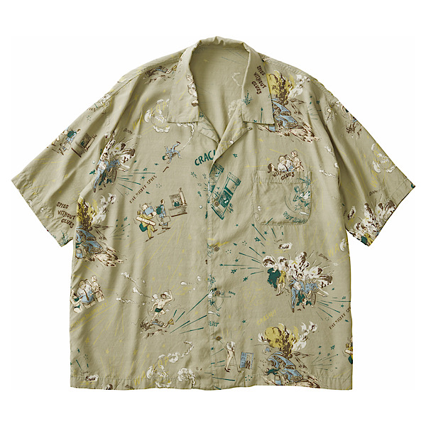 落ちこぼれスパイALOHA SHIRT (THE MISFIT SPIES)｜Porter Classic（ポータークラシック）